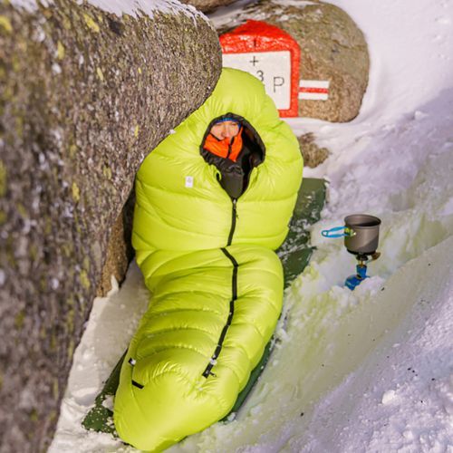 Spací vak AURA AR 600 zelený AU07788