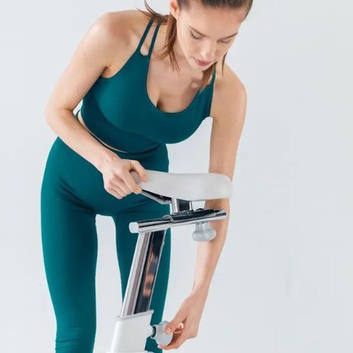 Stacionárny bicykel XTREXO biely EB3