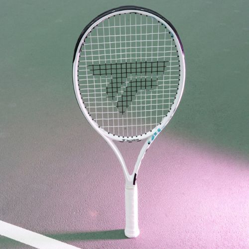 Detská tenisová raketa Tecnifibre Tempo 23 biela 14TEMP232E