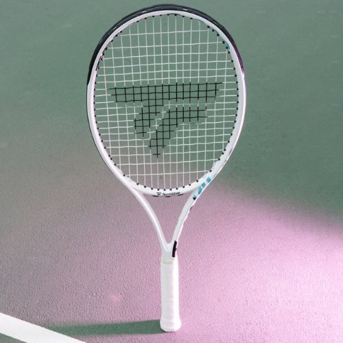 Detská tenisová raketa Tecnifibre Tempo 25 biela 14TEMP252E
