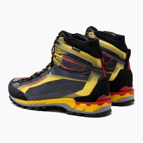 Pánske vysokohorské topánky La Sportiva Trango Tech GTX grey-yellow 21G999100