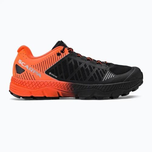 Pánska bežecká obuv SCARPA Spin Ultra black/orange GTX 33072-200/1