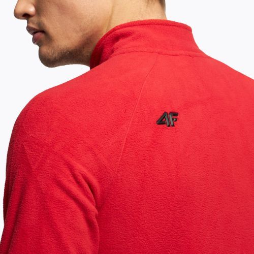 Pánska lyžiarska mikina 4F červená H4Z22-BIMP010