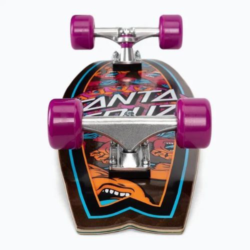 Skateboard cruiser Santa Cruz Cruzer Mandala Hand Shark 8.8 brown 124573