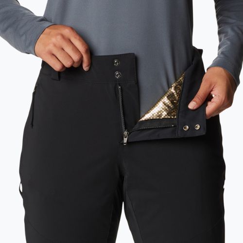 Dámske lyžiarske nohavice Columbia Backslope II Insulated black 1985371