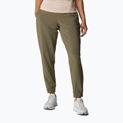 Columbia Pleasant Creek Warm Jogger brown dámske trekingové nohavice 1960113