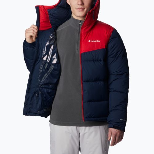 Columbia pánska lyžiarska bunda Iceline Ridge navy blue 1864272