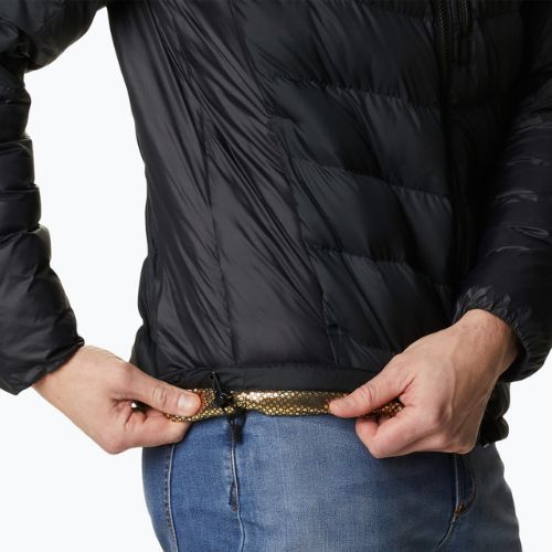 Columbia Labyrinth Loop pánska páperová bunda čierna 1957313