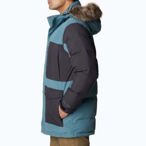 Columbia pánska páperová bunda Marquam Peak Fusion Parka blue 1957493