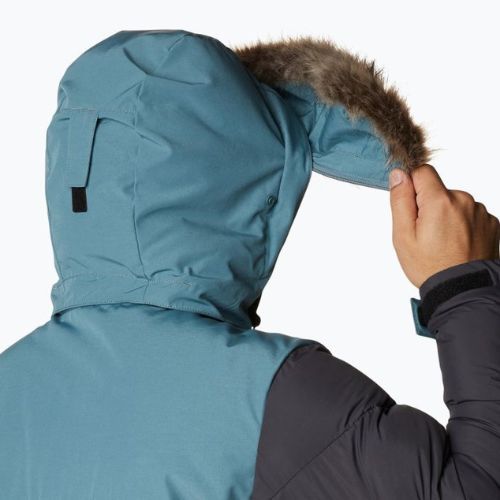 Columbia pánska páperová bunda Marquam Peak Fusion Parka blue 1957493