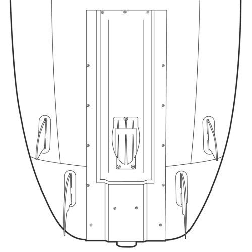 Elektrická doska Radinn X-Sport B biela 910105AA