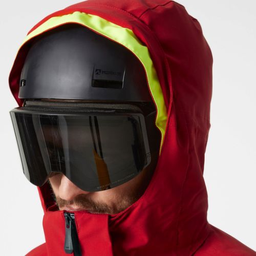 Pánska lyžiarska bunda Helly Hansen Alpha 3.0 červená 65551_162