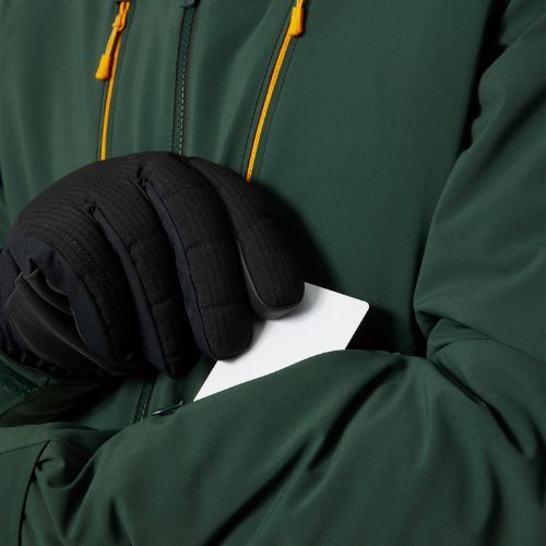 Pánska lyžiarska bunda Helly Hansen Alpha 3.0 green 65551_495