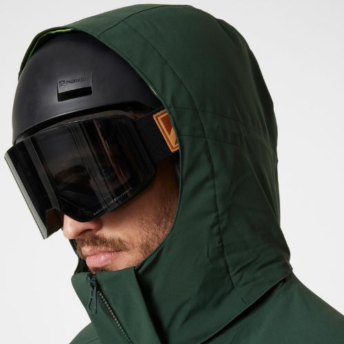 Pánska lyžiarska bunda Helly Hansen Alpha 3.0 green 65551_495
