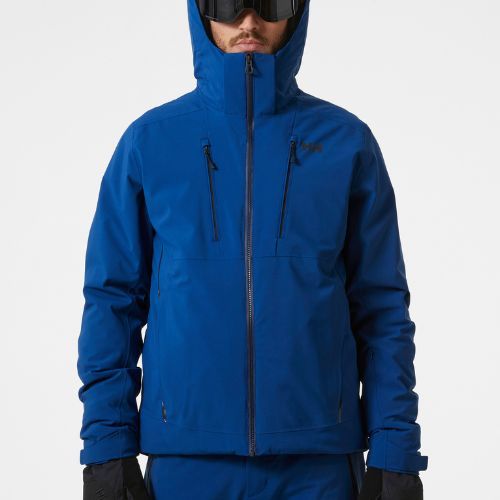 Pánska lyžiarska bunda Helly Hansen Alpha 3.0 blue 65551_606