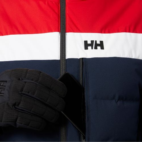 Helly Hansen pánska lyžiarska bunda Bossanova Puffy navy blue and red 65781_597