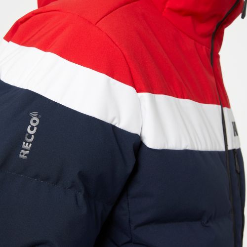 Helly Hansen pánska lyžiarska bunda Bossanova Puffy navy blue and red 65781_597