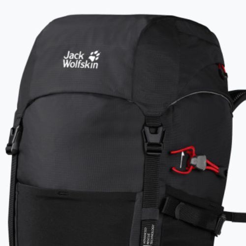 Jack Wolfskin Wolftrail 28 Recco turistický batoh čierny 2010191_6000_OS