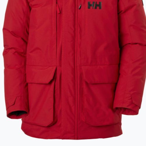 Helly Hansen pánska bunda do dažďa Nordsjo červená 53488