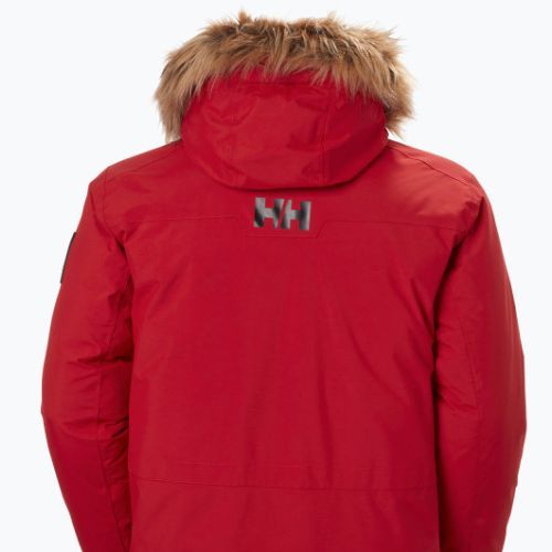 Helly Hansen pánska bunda do dažďa Nordsjo červená 53488