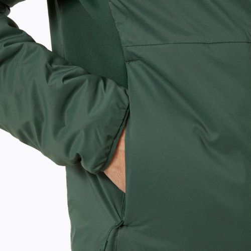 Pánska hybridná bunda Helly Hansen Odin Stretch Hooded Insulator najtmavšia smreková