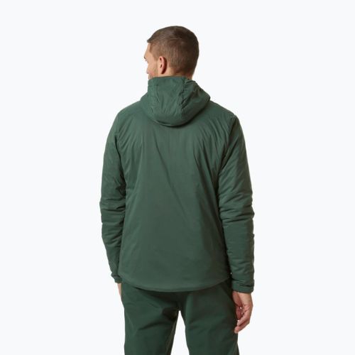Pánska hybridná bunda Helly Hansen Odin Stretch Hooded Insulator najtmavšia smreková