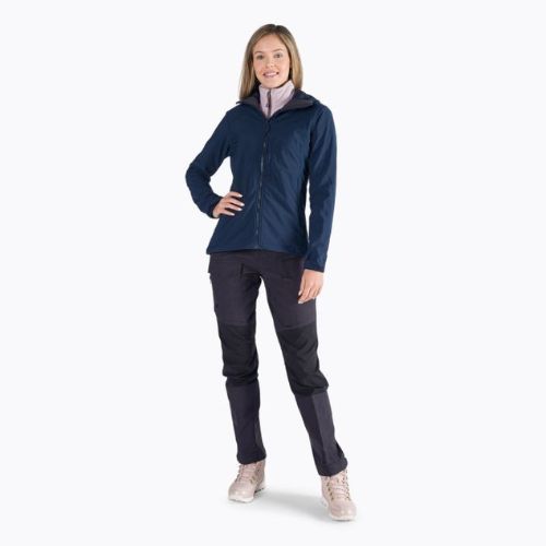 Helly Hansen dámska softshellová bunda Paramount Hood navy blue 62988_597