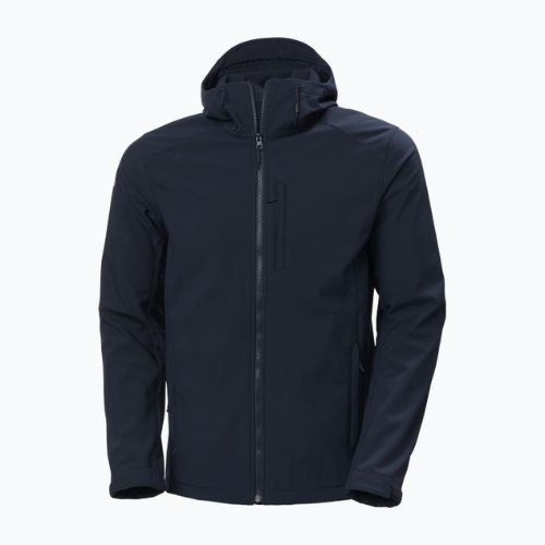 Helly Hansen pánska softshellová bunda s kapucňou Paramount navy blue 62987_990