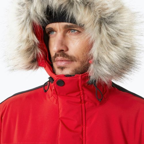 Helly Hansen pánska bunda do dažďa Reine Parka červená 53630_162