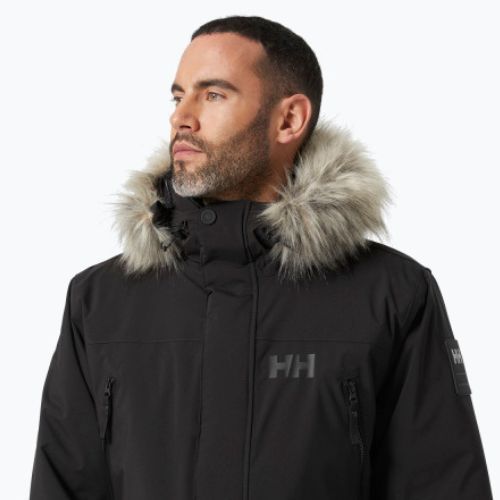 Helly Hansen pánska bunda do dažďa Reine Parka black 53630_990