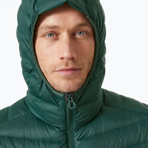 Helly Hansen pánska páperová bunda Verglas Hooded Down Insulator 495 green 63005