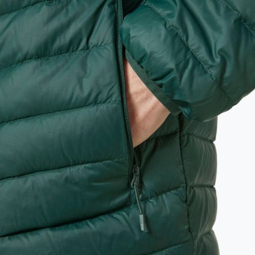 Helly Hansen pánska páperová bunda Verglas Hooded Down Insulator 495 green 63005