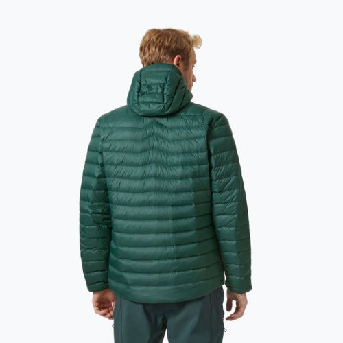 Helly Hansen pánska páperová bunda Verglas Hooded Down Insulator 495 green 63005