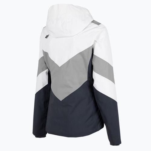 Dámska lyžiarska bunda 4F black-grey H4Z22-KUDN008