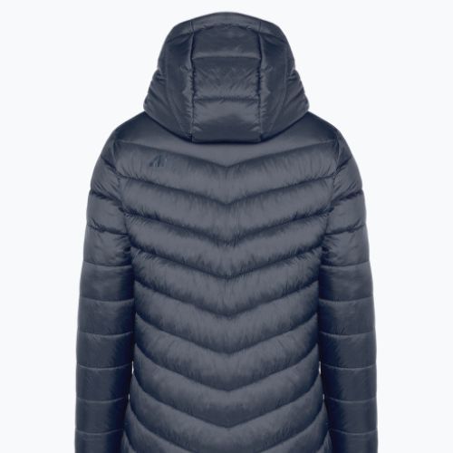 Dámska páperová bunda 4F modrá H4Z22-KUDP015