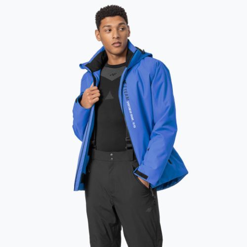 Pánska lyžiarska bunda 4F navy blue H4Z22-KUMN003