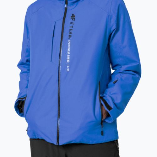 Pánska lyžiarska bunda 4F navy blue H4Z22-KUMN003