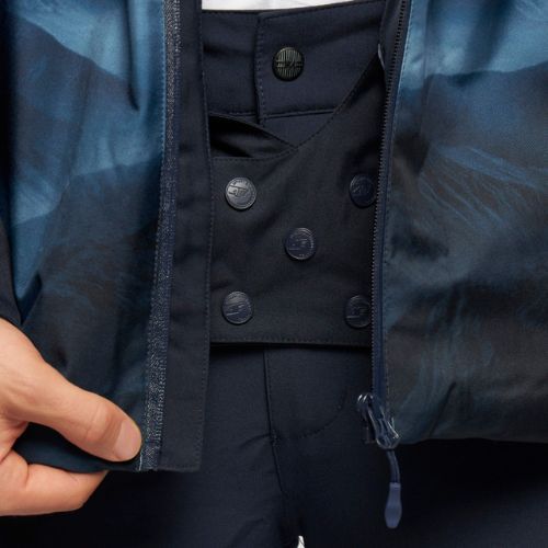 Pánska lyžiarska bunda 4F navy blue H4Z22-KUMN006