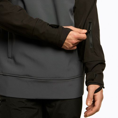 Pánska snowboardová bunda 4F graphite H4Z22-SFM001F