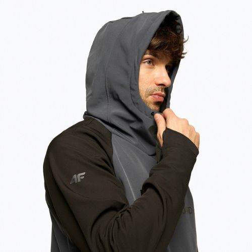 Pánska snowboardová bunda 4F graphite H4Z22-SFM001F