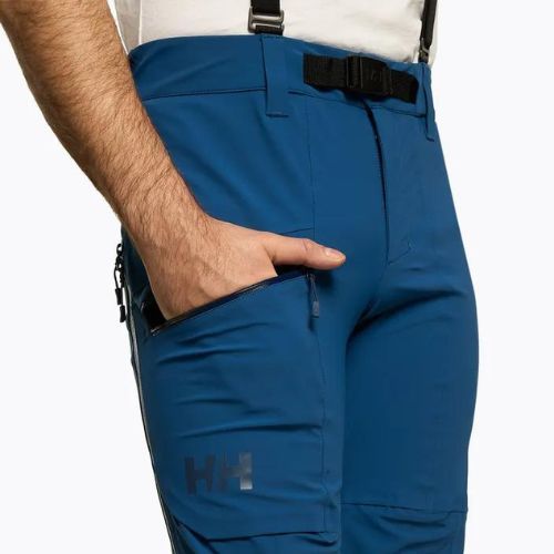 Helly Hansen pánske lyžiarske nohavice Verglas BC 606 blue 63113