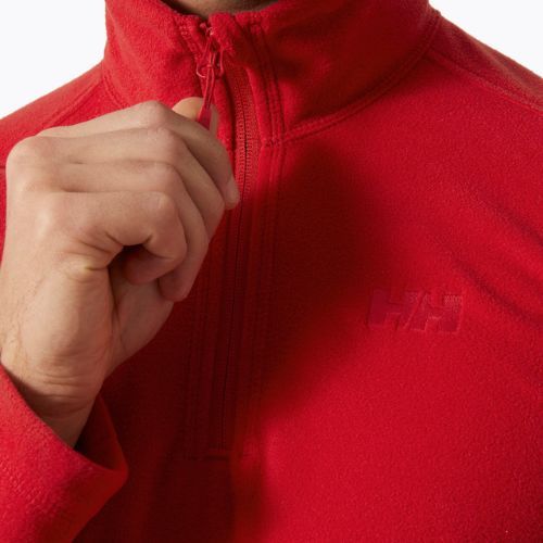 Helly Hansen pánska fleecová mikina Daybreaker 1/2 Zip 162 červená 50844