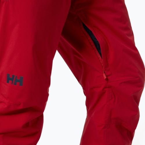 Helly Hansen Legendary Insulated pánske lyžiarske nohavice červené 65704_162