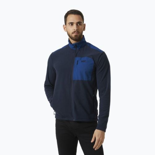 Helly Hansen pánska fleecová mikina Daybreaker Block 597 navy blue 49454