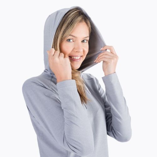 Dámska trekingová mikina Helly Hansen Verglas Light Hoodie 853 grey 62964