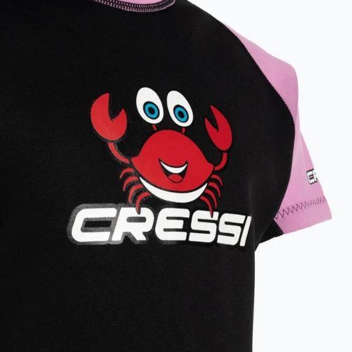 Cressi Smoby Shorty 2 mm detská plavecká pena čierno-ružová XDG008301
