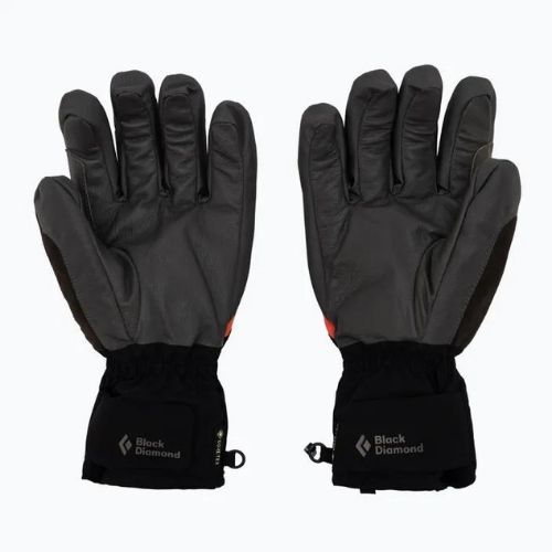 Lyžiarske rukavice Black Diamond Mission black/grey BD8019162011LRG1