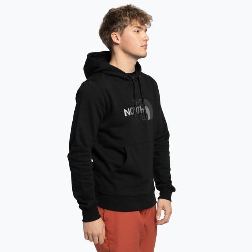 Pánska trekingová mikina The North Face Drew Peak Hoodie black NF00AHJYKX71