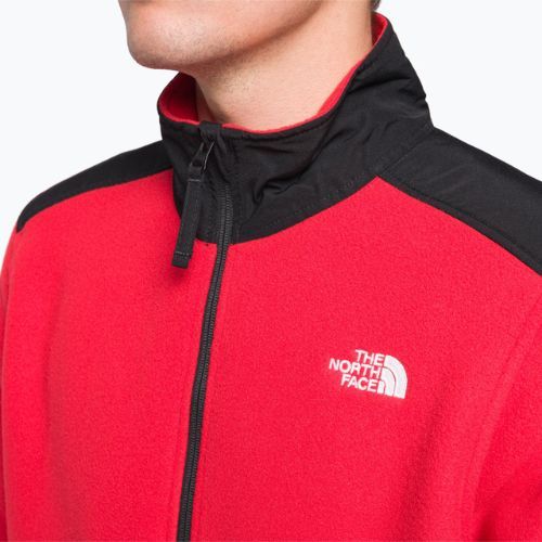 Pánska fleecová mikina The North Face Alpine Polartec 200 červená NF0A7WWLKZ31