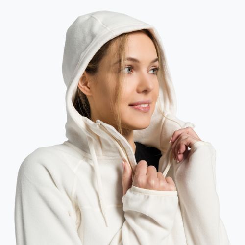 Dámska fleecová mikina The North Face Homesafe Fleece Hoodie white NF0A55HNR8R1